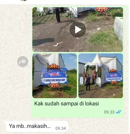Pengiriman Karangan Bunga Jabong Pagaden